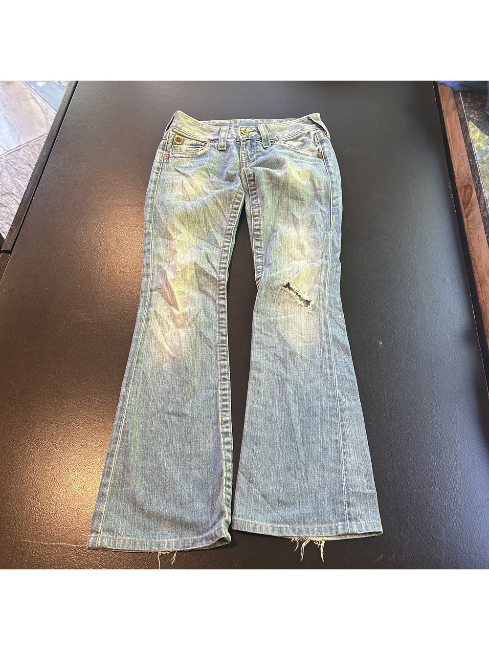Vintage y2k Light wash bootcut jeans